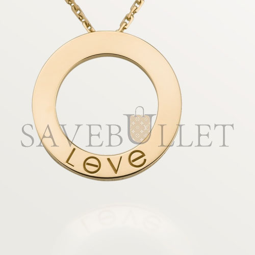 CARTIER  LOVE NECKLACE, 3 DIAMONDS B7014500