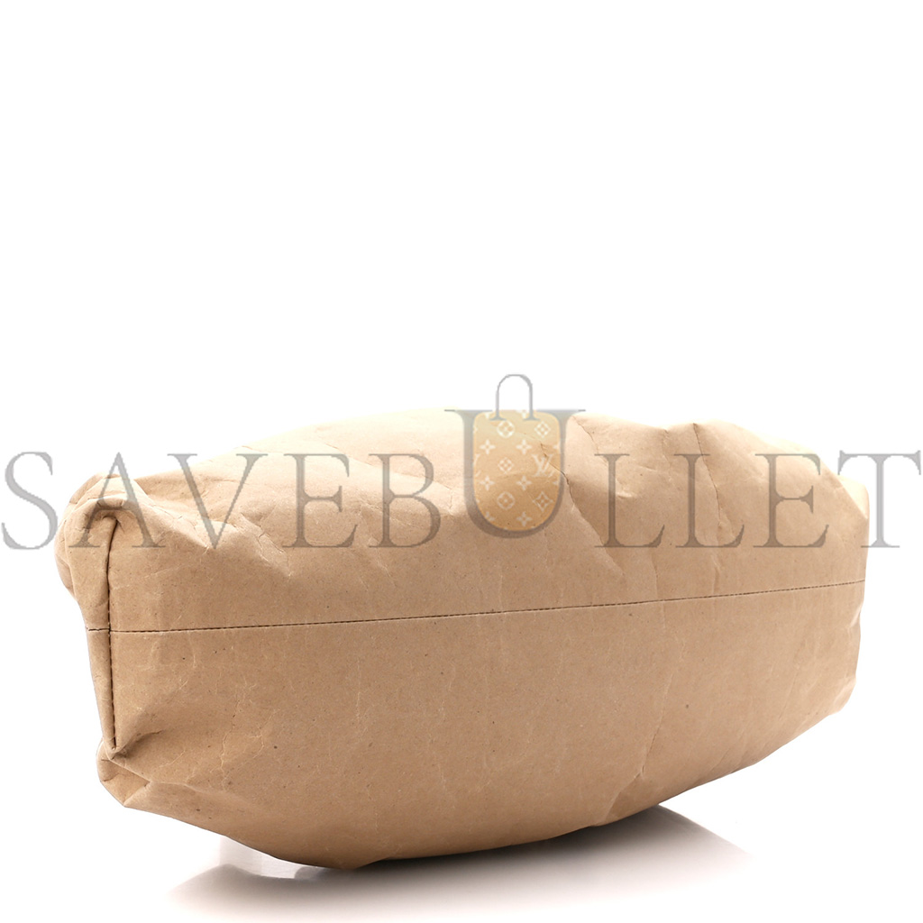 BOTTEGA VENETA CARTA THE POUCH OVERSIZED CLUTCH KRAFT  (38*20*9cm)