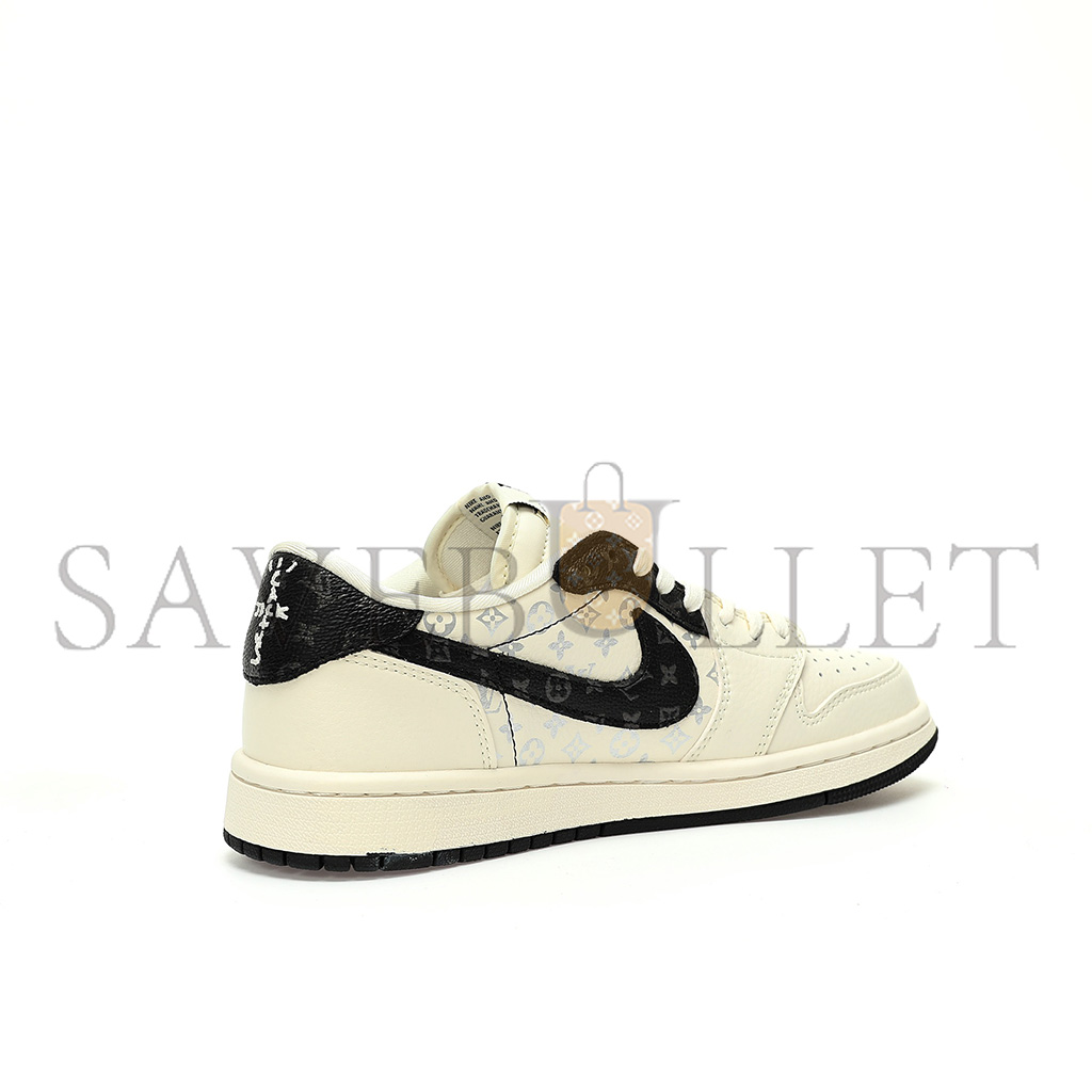 NIKE AIR JORDAN 1 LOW OG SP BEIGE BLACK GREY LV LX1988-600