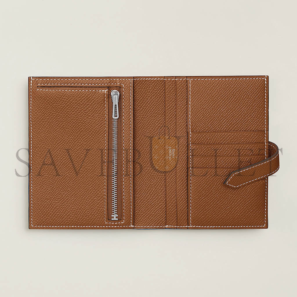 HERMES BEARN COMPACT WALLET H039790CK37 (12*9.5*0.4cm)