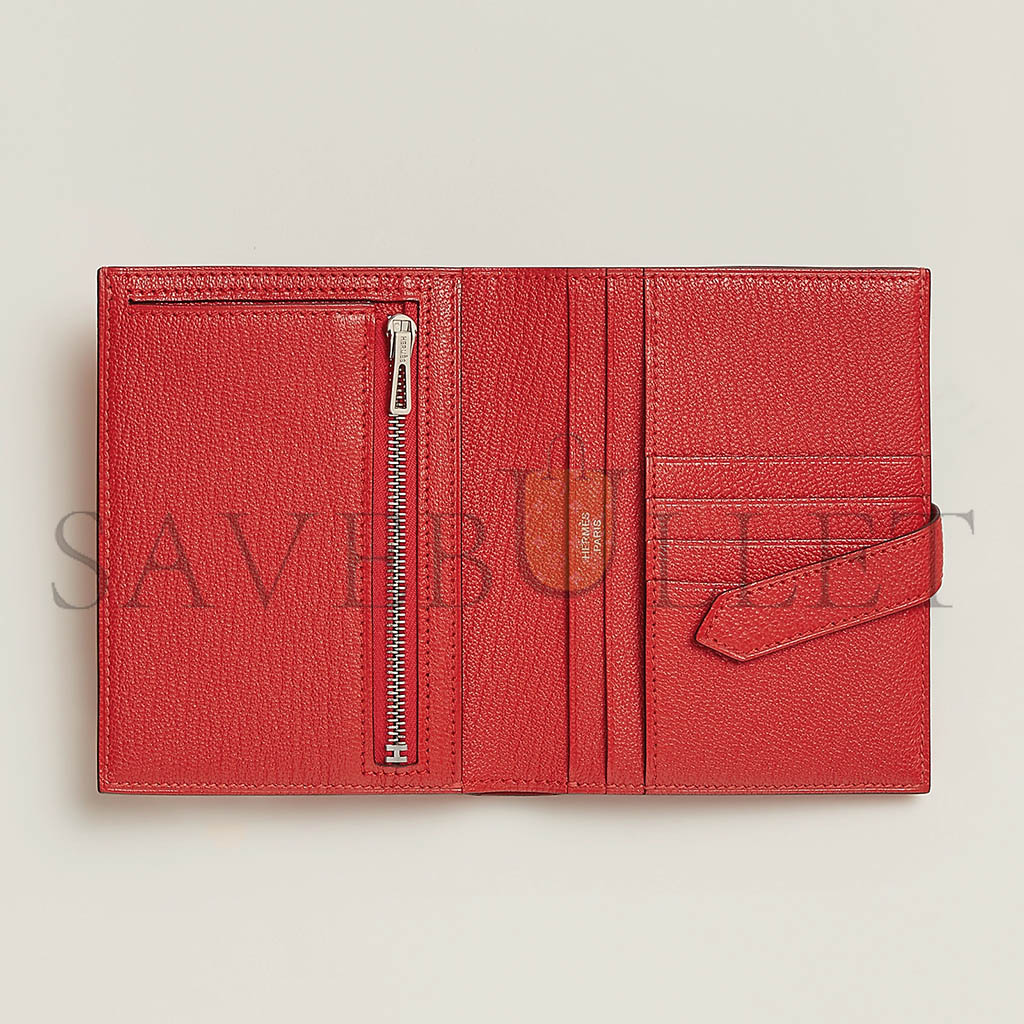 HERMES BEARN COMPACT WALLET H039789CK9T (12*9.5*0.4cm)