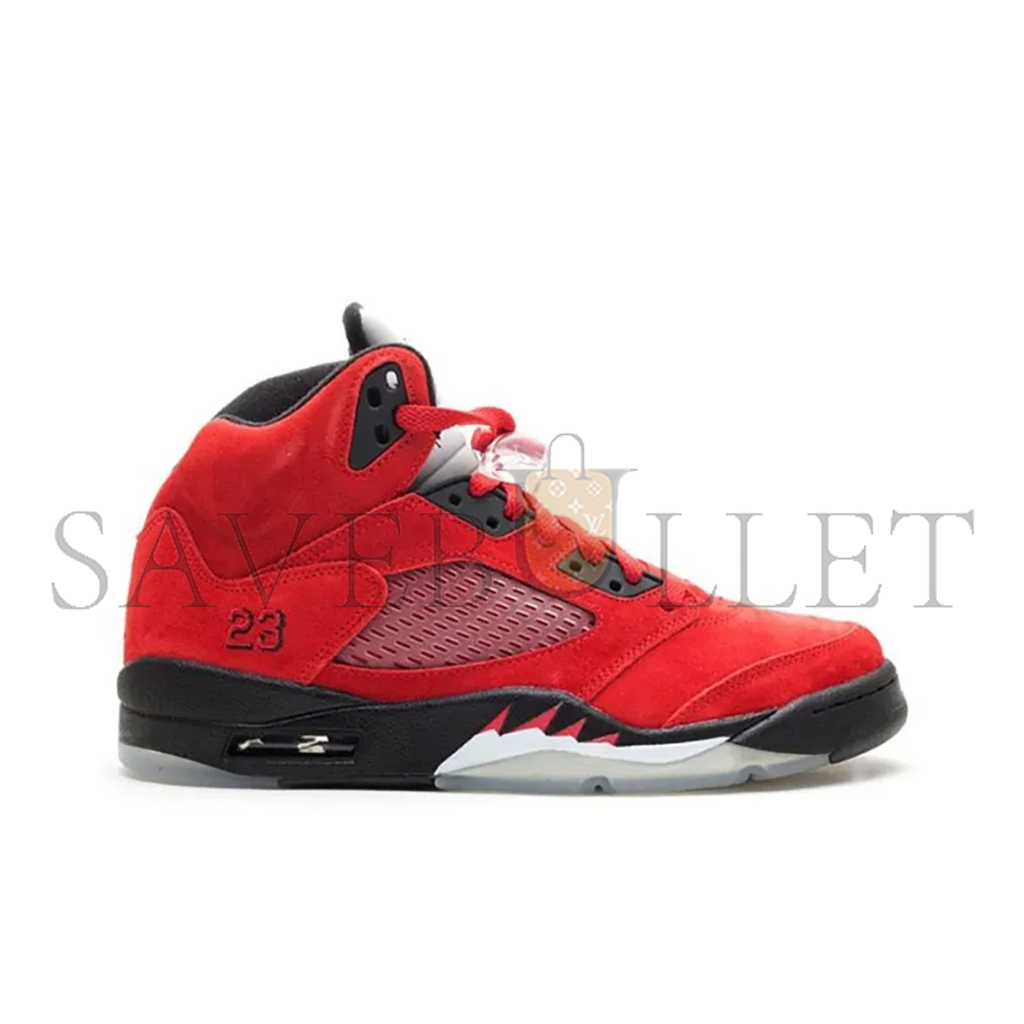 NIKE JORDAN 5 RETRO DMP RAGING BULL RED SUEDE 136027-601