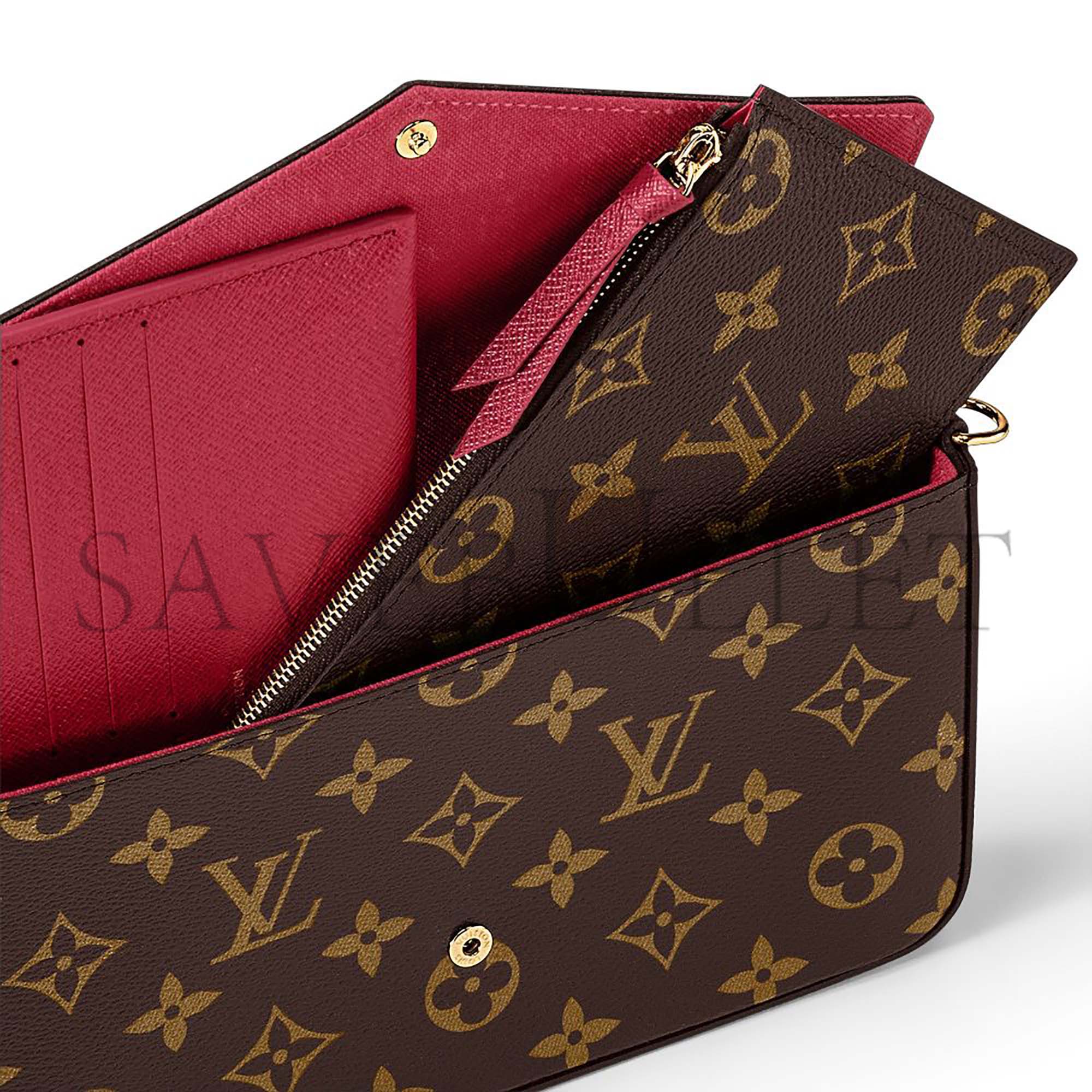 LOUIS VUITTON FÉLICIE POCHETTE M63700 (21*12*3cm)